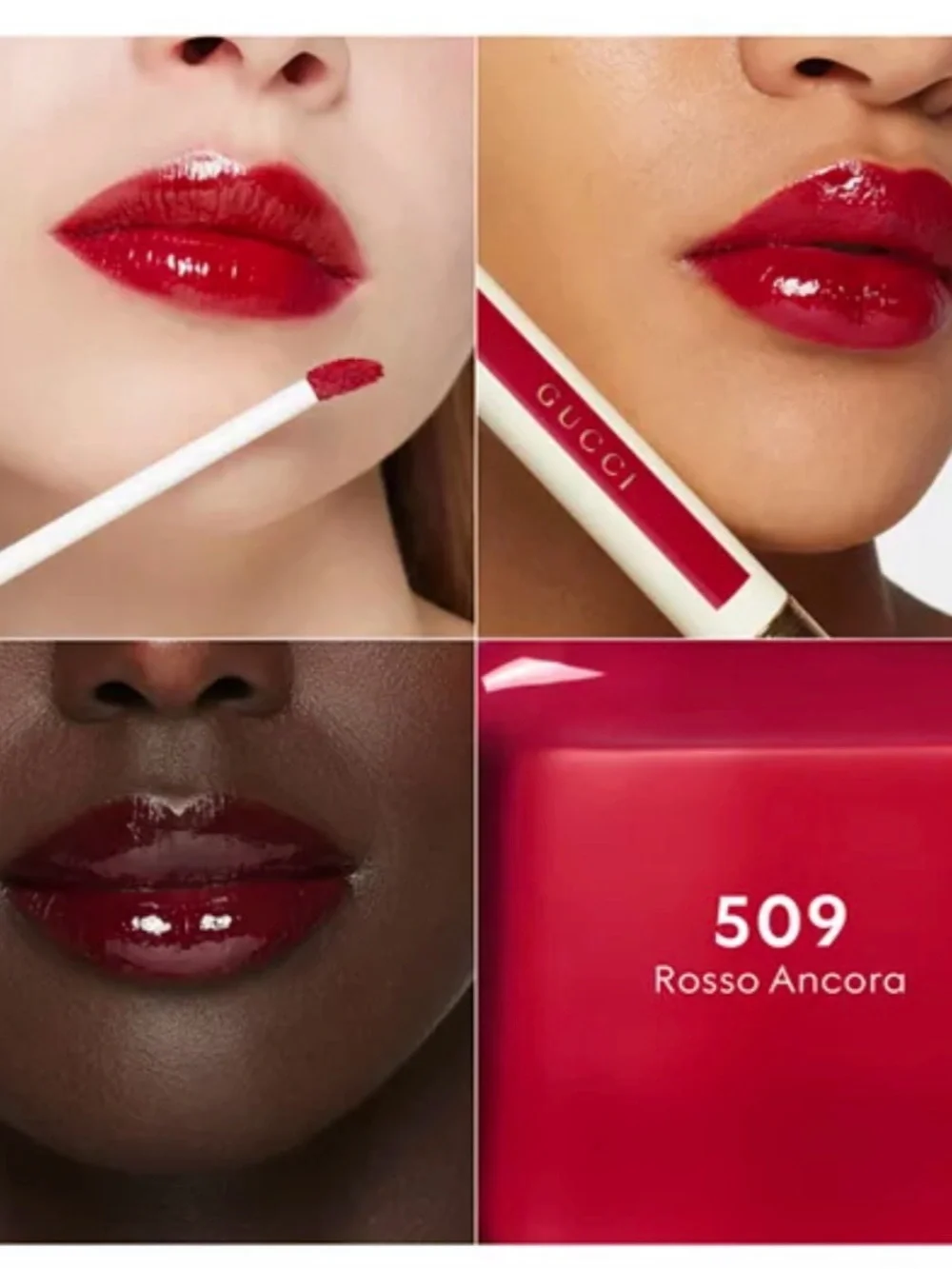 Gucci Glow Oil in Water Tint Liquid Lipstick 509 Rosso Ancora
